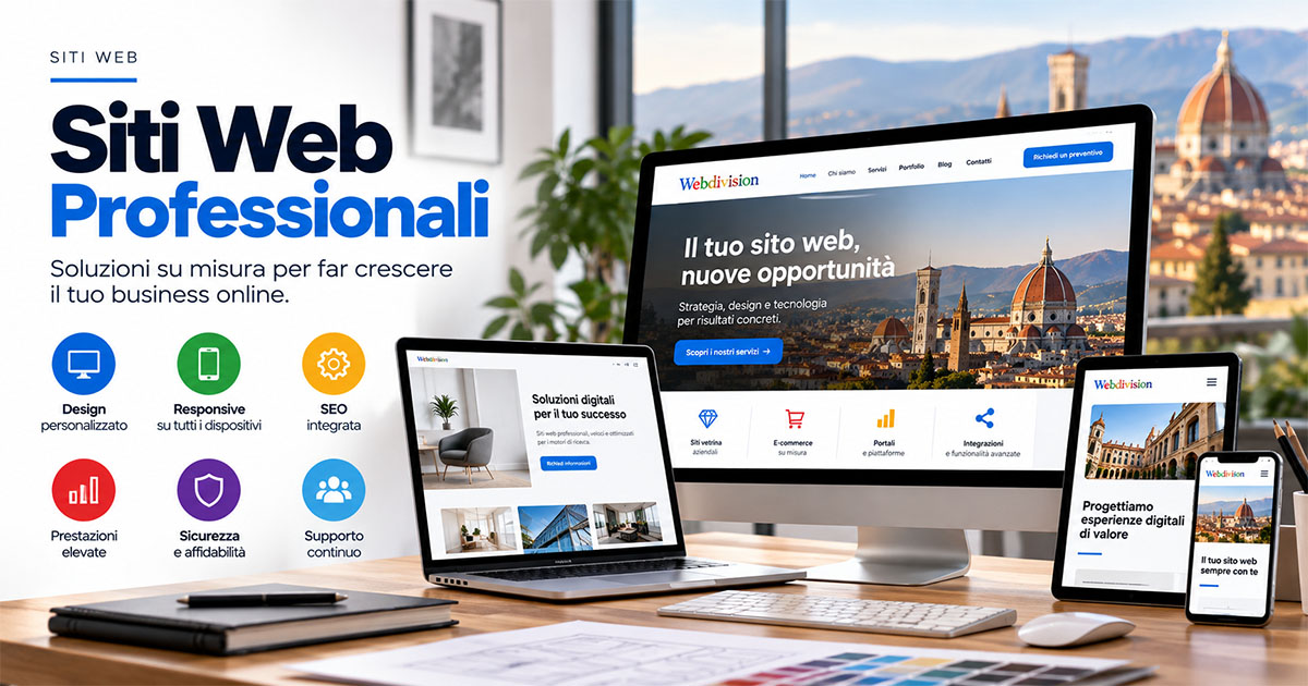 Realizzazione siti web a Firenze | Siti professionali