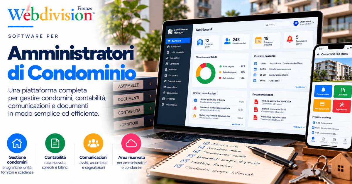 Software manutenzioni condominiali per amministratori | FWD