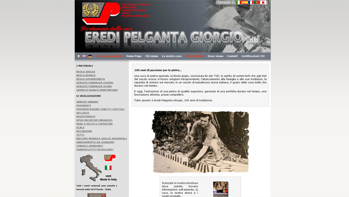 Anteprima di http://www.eredipelgantagiorgio.it. Clicca per andare al sito