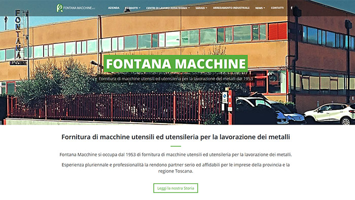Anteprima di http://www.fontanamacchine.it. Clicca per andare al sito