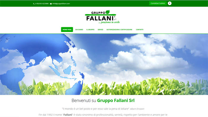 Anteprima di http://www.gruppofallani.com. Clicca per andare al sito