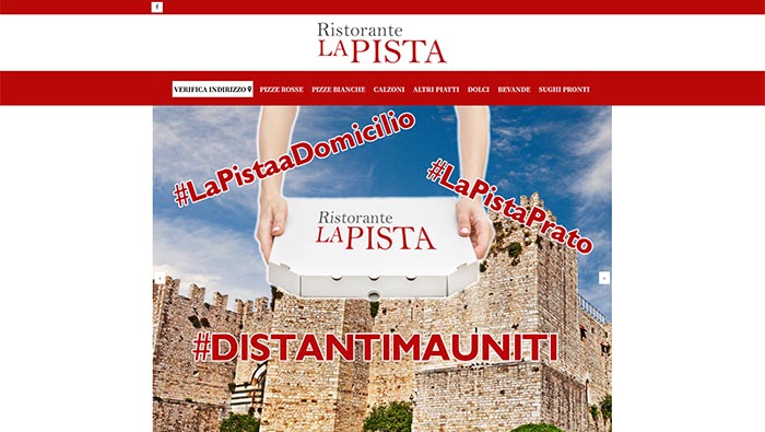 Anteprima di http://www.ristorantelapista.it. Clicca per andare al sito