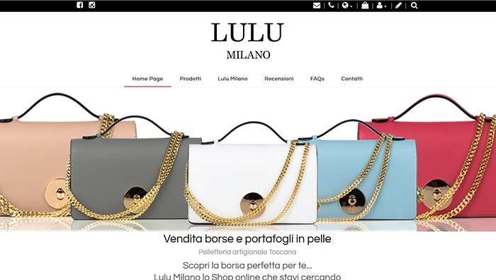 Anteprima di http://www.lulumilano.com. Clicca per andare al sito
