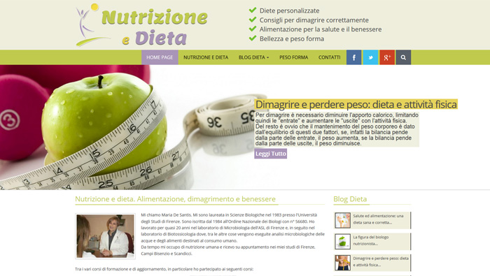 Anteprima di http://www.nutrizioneedieta.com. Clicca per andare al sito