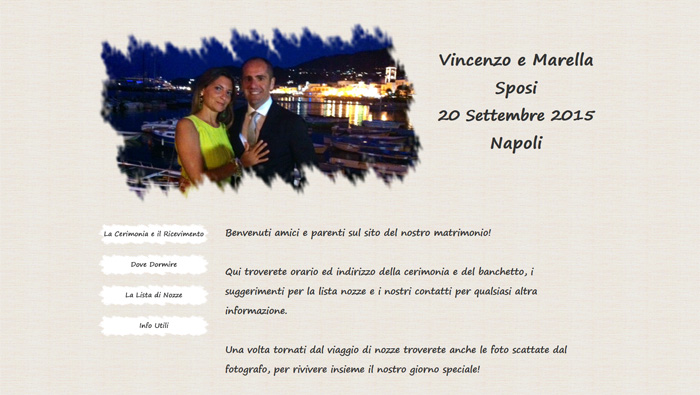 Anteprima di http://www.vincenzoemarellasposi.it. Clicca per andare al sito