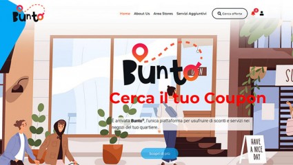 anteprima sito web https://www.bunto.it/