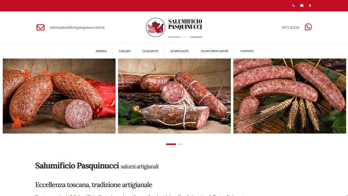 Anteprima di http://www.salumificiopasquinuccisrl.it. Clicca per andare al sito