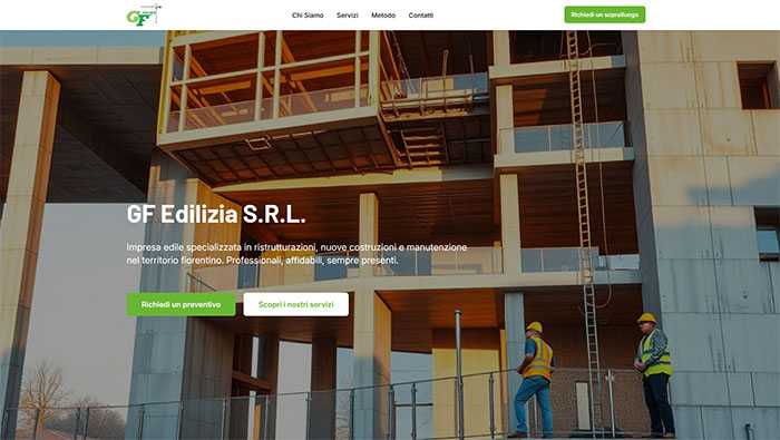 Anteprima di https://www.gfedilizia.com/it/. Clicca per andare al sito