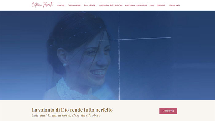 Anteprima di https://www.caterinamorelli.org. Clicca per andare al sito