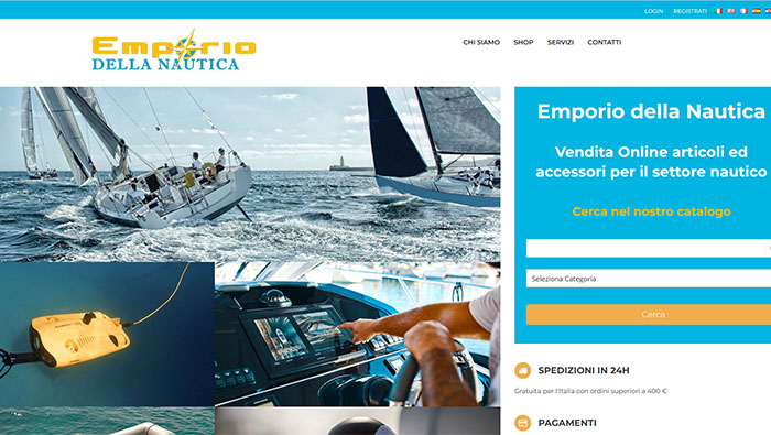 Anteprima di https://www.emporiodellanautica.com. Clicca per andare al sito