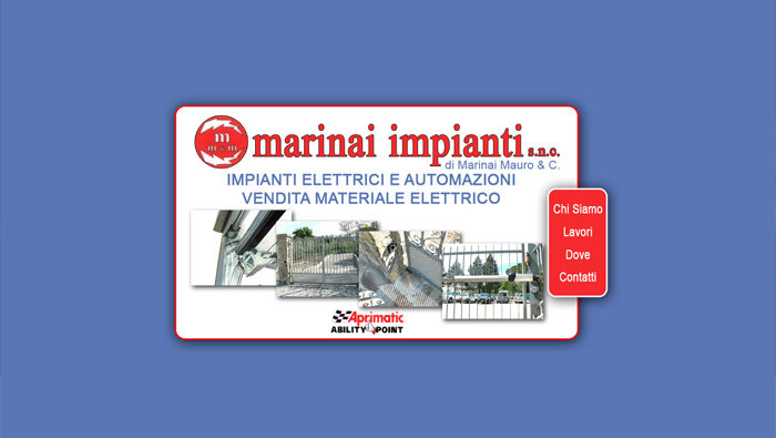Anteprima di http://www.marinaiimpianti.it. Clicca per andare al sito