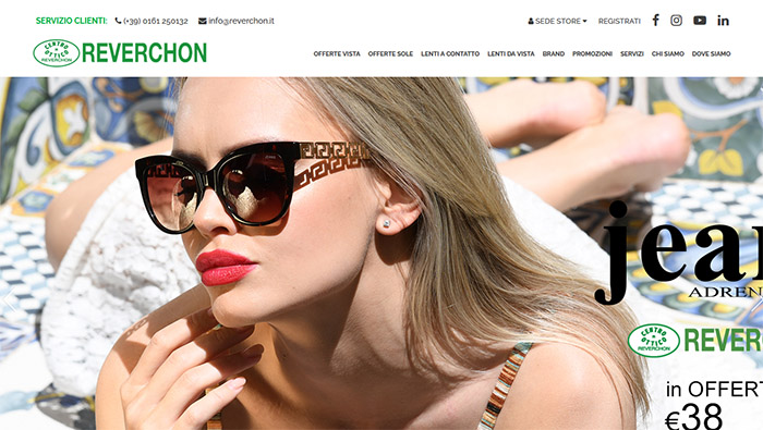 Anteprima di https://www.reverchon.it. Clicca per andare al sito