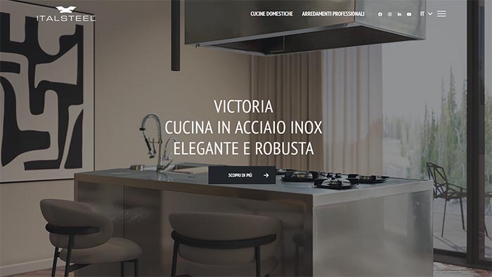 Anteprima di http://www.italsteel.it. Clicca per andare al sito